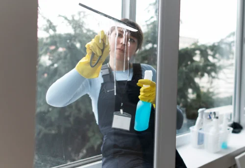 Nettoyage de vitres intérieures et extérieures à Pont-Hébert